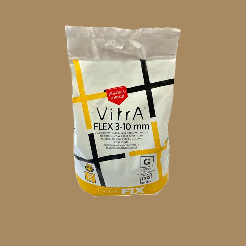 پودر بندکشی سرامیک رنگ باهاما بژ ویترا فلکس - VitrA FLEX 3-10 mm BAHAMABEIGE 5 KG